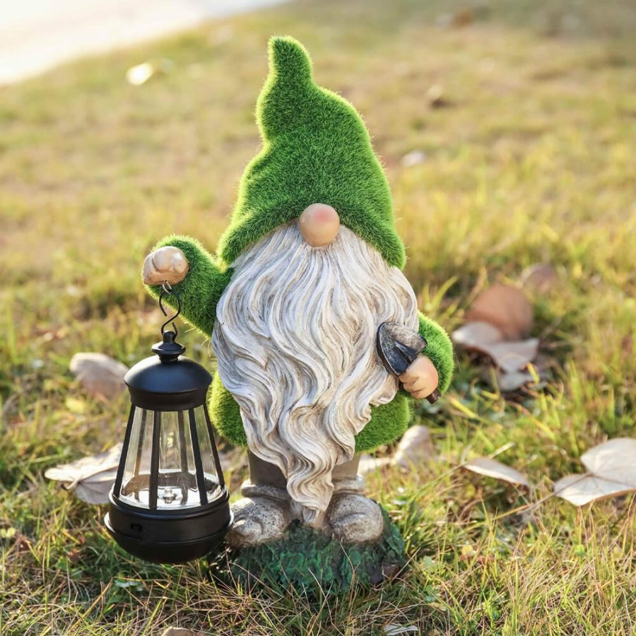 Adorable Garden Gnome Solar Lights