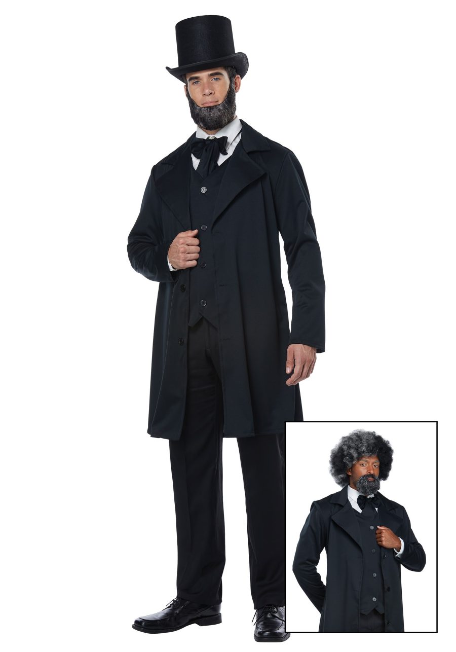 Adult Abraham Lincoln/Frederick Douglass Costume