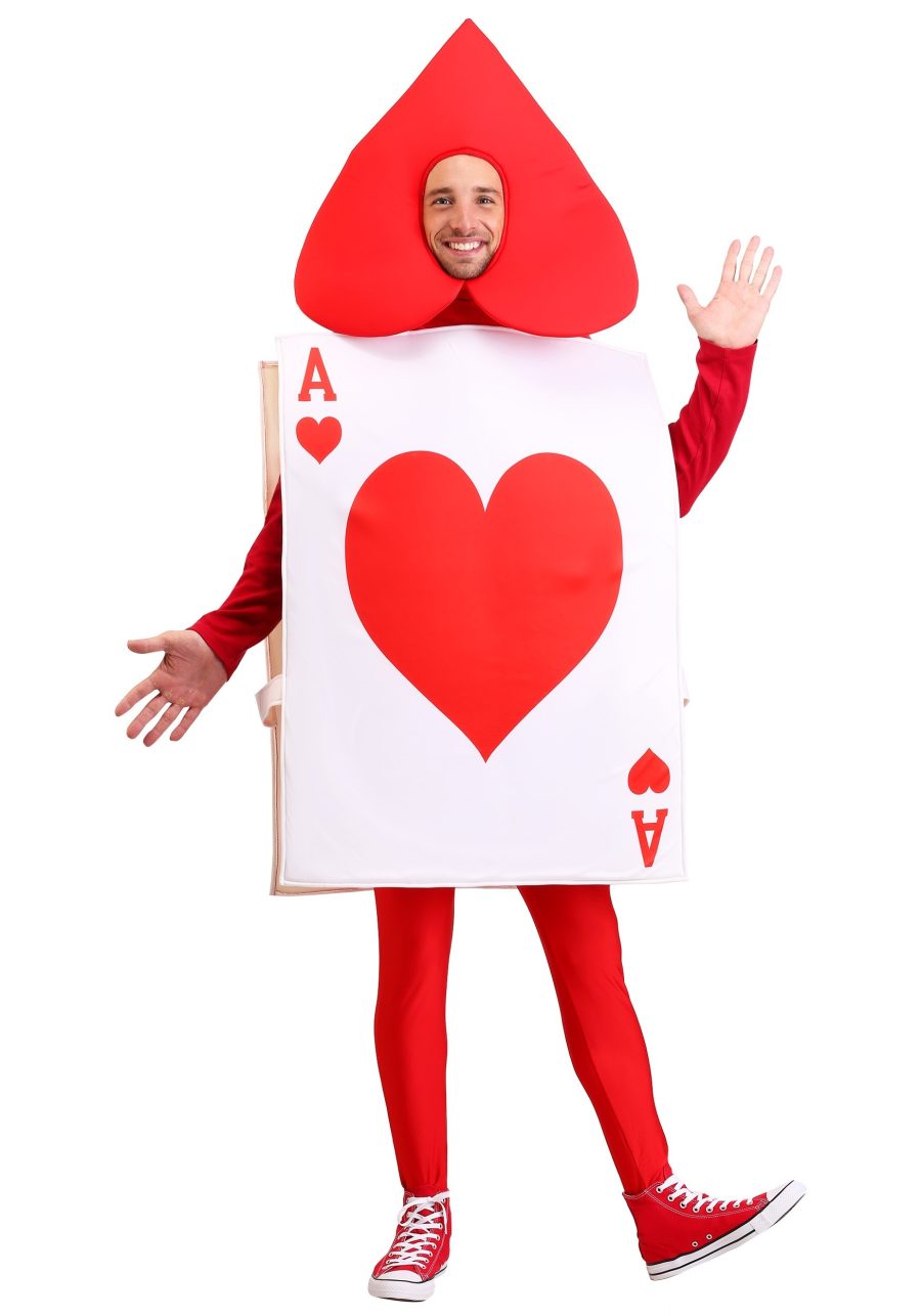 Adult Ace of Hearts Costume