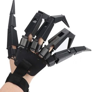 Adult Articulating Black Demon Fingers