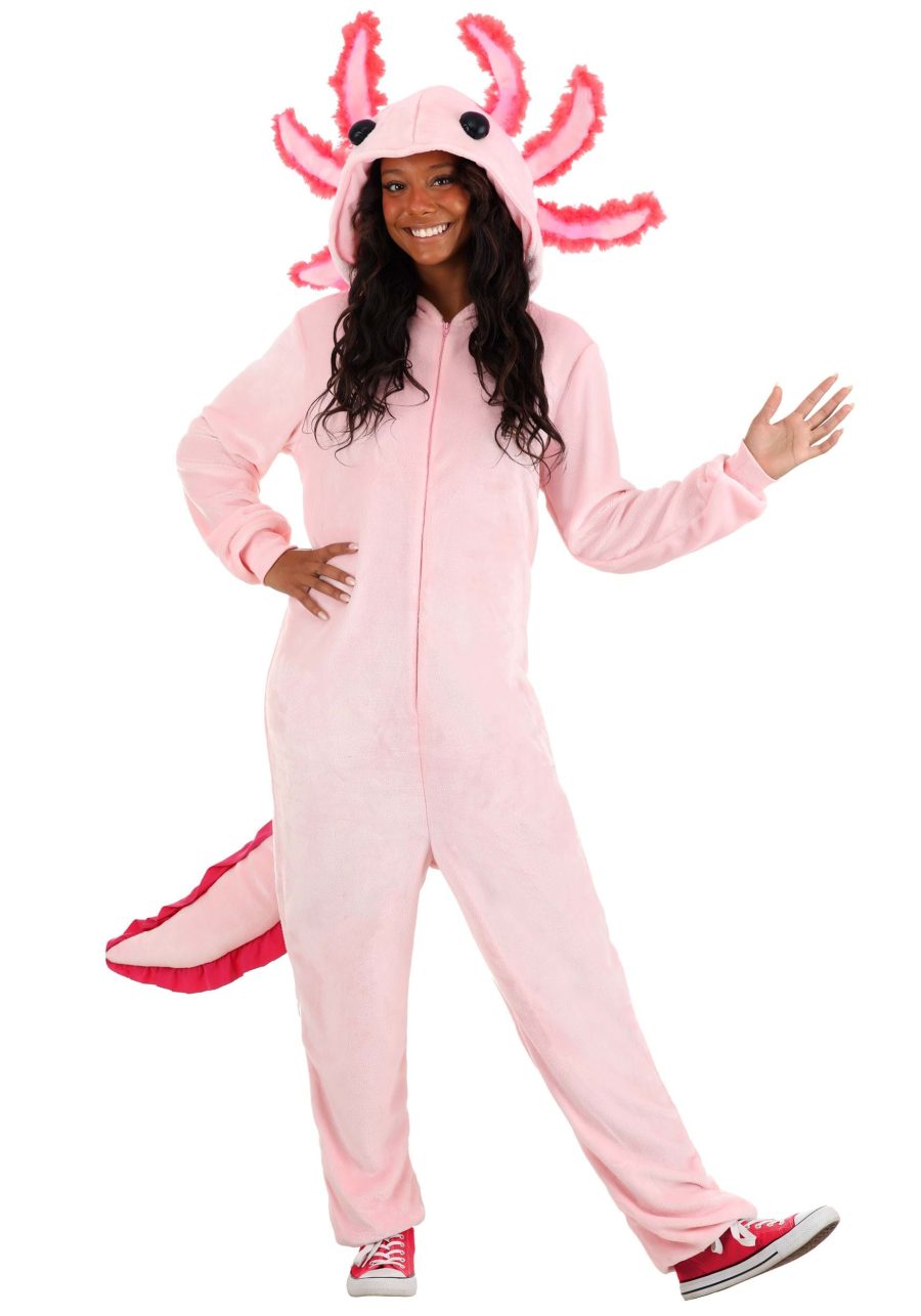 Adult Axolotl Costume Onesie