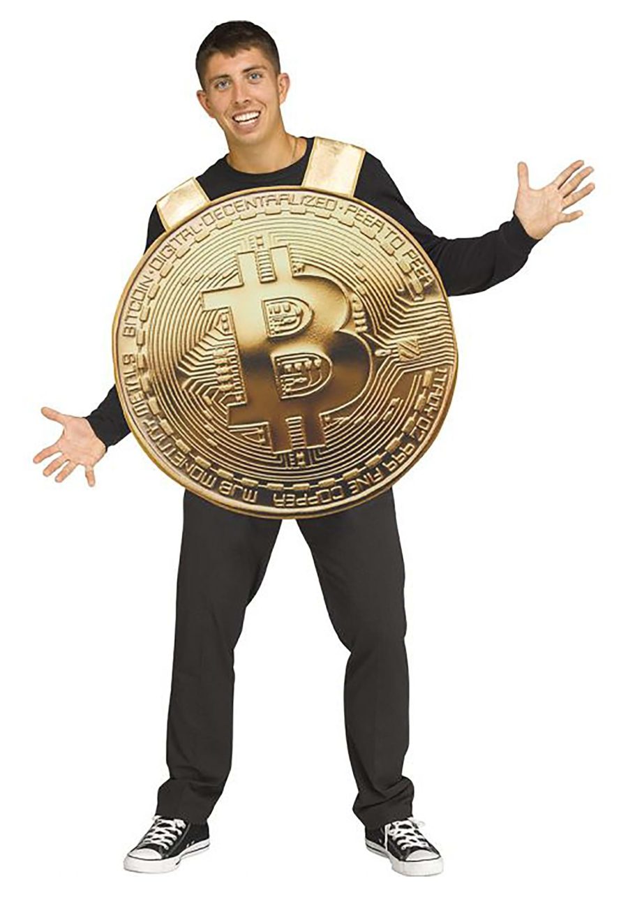 Adult Bitcoin Costume