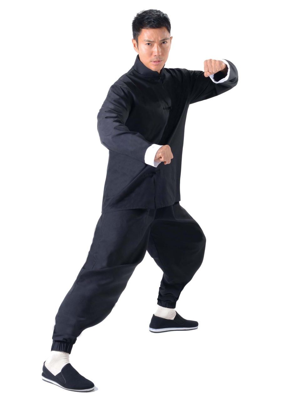 Adult Bruce Lee Kung Fu Martial Arts Costume