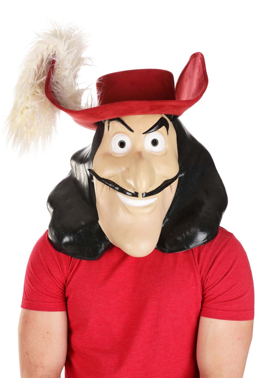 Adult Captain Hook Latex Mask