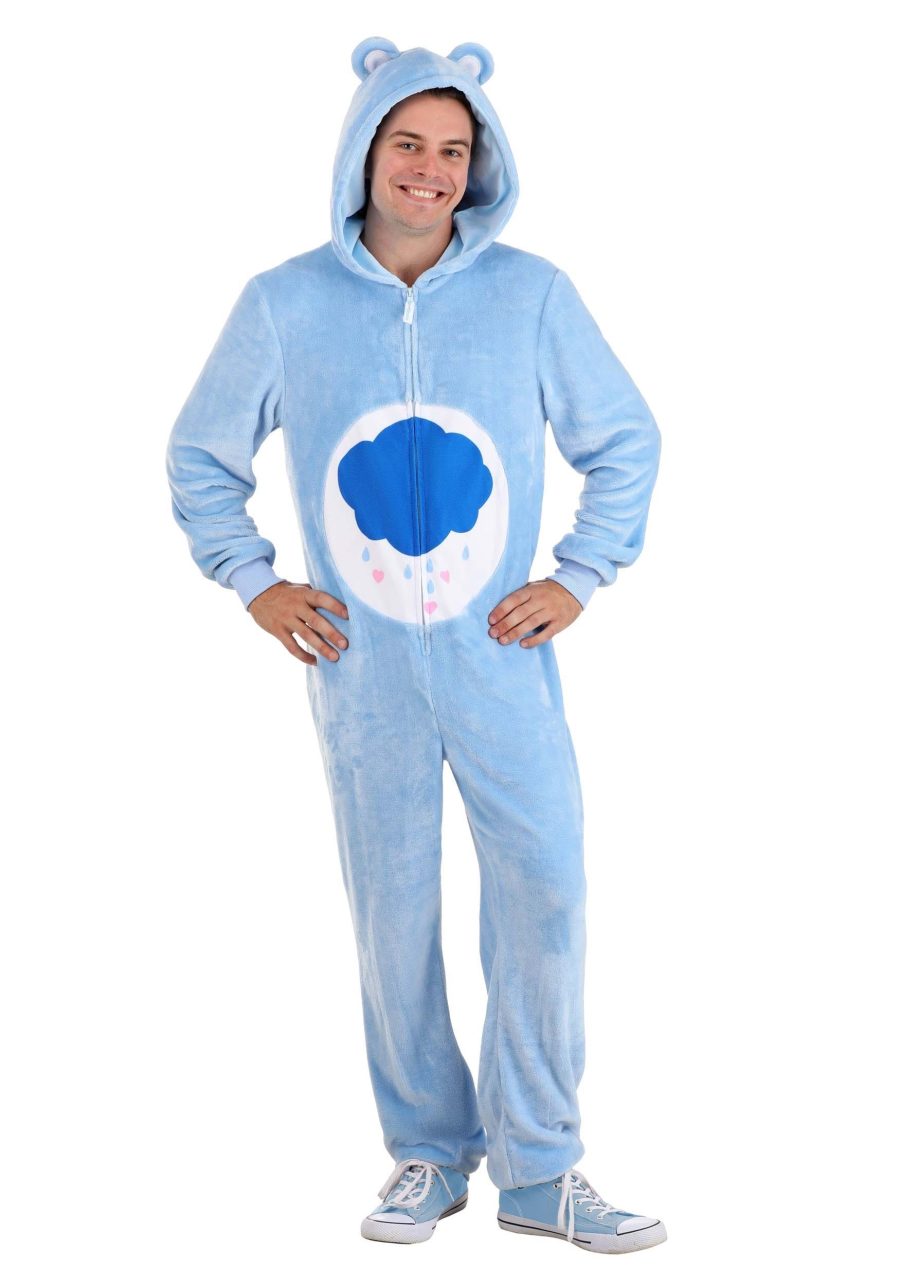 Adult Care Bear Grumpy Bear Onesie