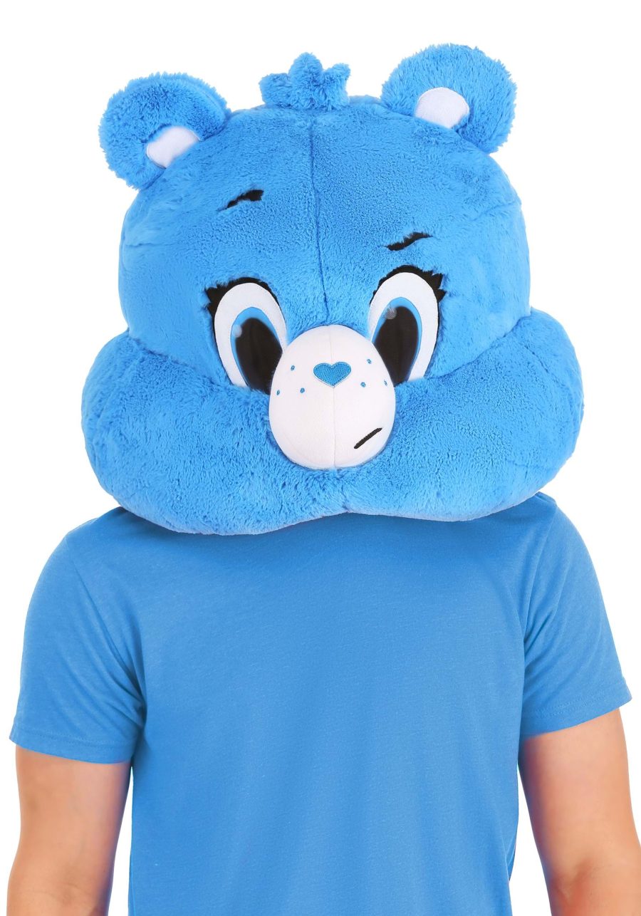 Adult Care Bears Grumpy Bear Mascot Mask