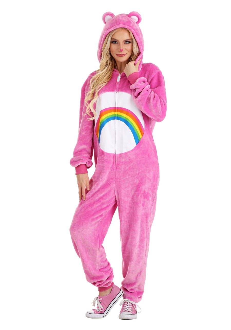 Adult Cheer Bear Care Bear Onesie