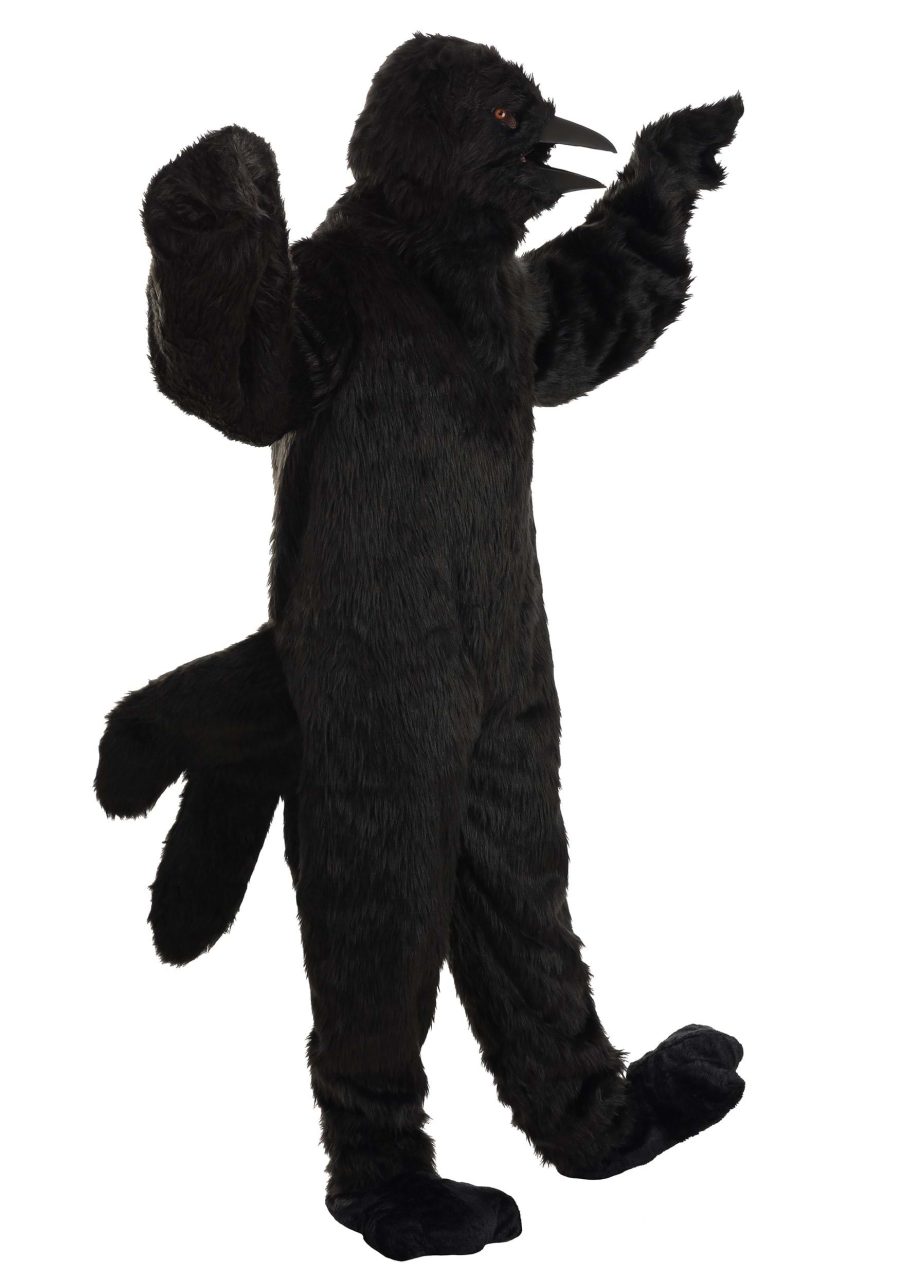 Adult Crow Mascot Costume