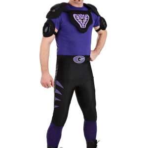 Adult Dodgeball Purple Cobra Costume