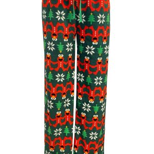 Adult Elmo Fairisle Stack Plus Pants