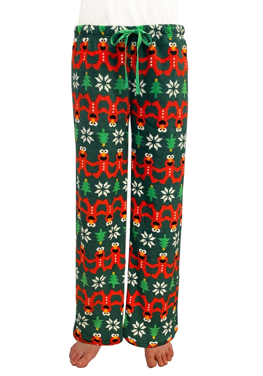 Adult Elmo Fairisle Stack Plus Pants