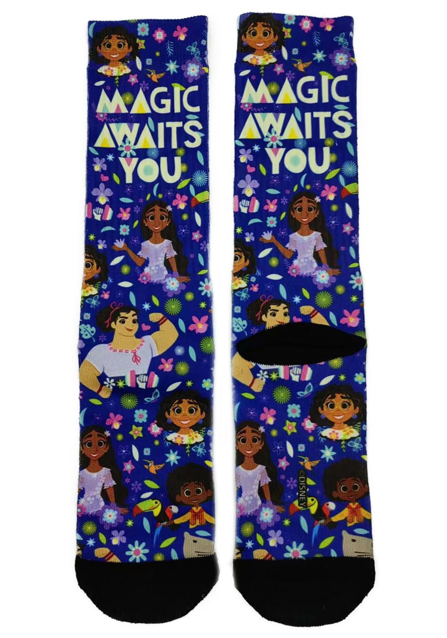 Adult Encanto Magic Awaits You Sublimation Socks