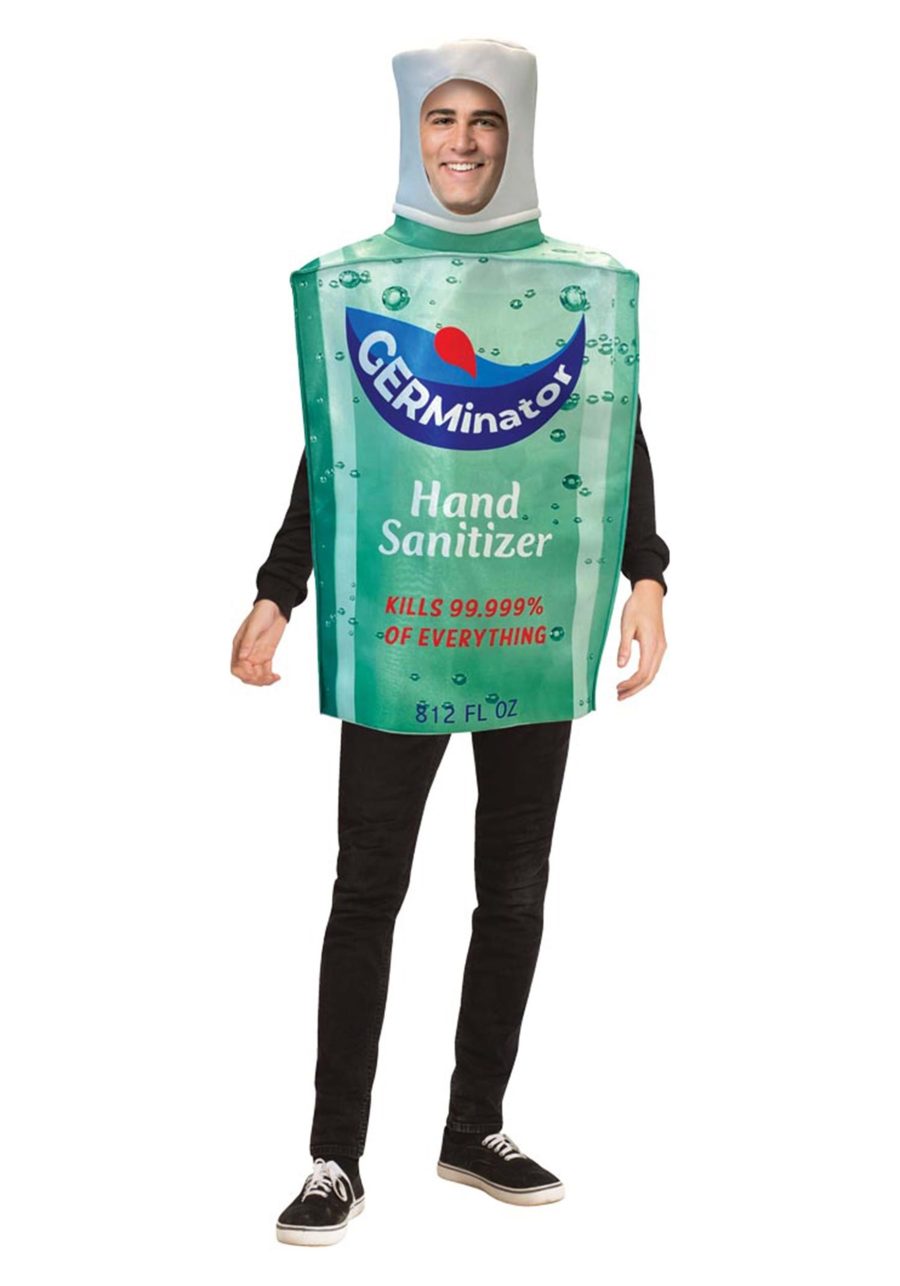 Adult Germinator Hand Sanitizer Bottle Costume