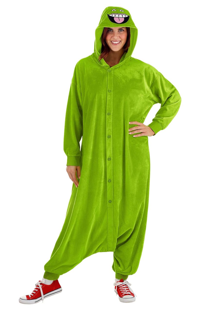 Adult Ghostbusters Slimer Costume Onesie