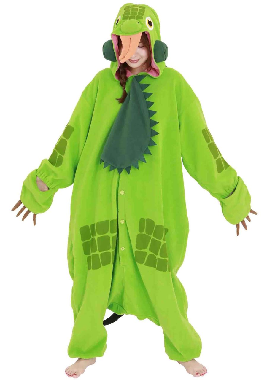 Adult Green Iguana Kigurumi