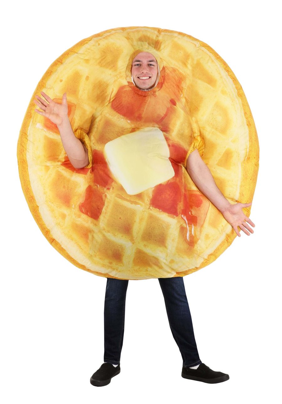 Adult Inflatable Eggo Waffle Costume