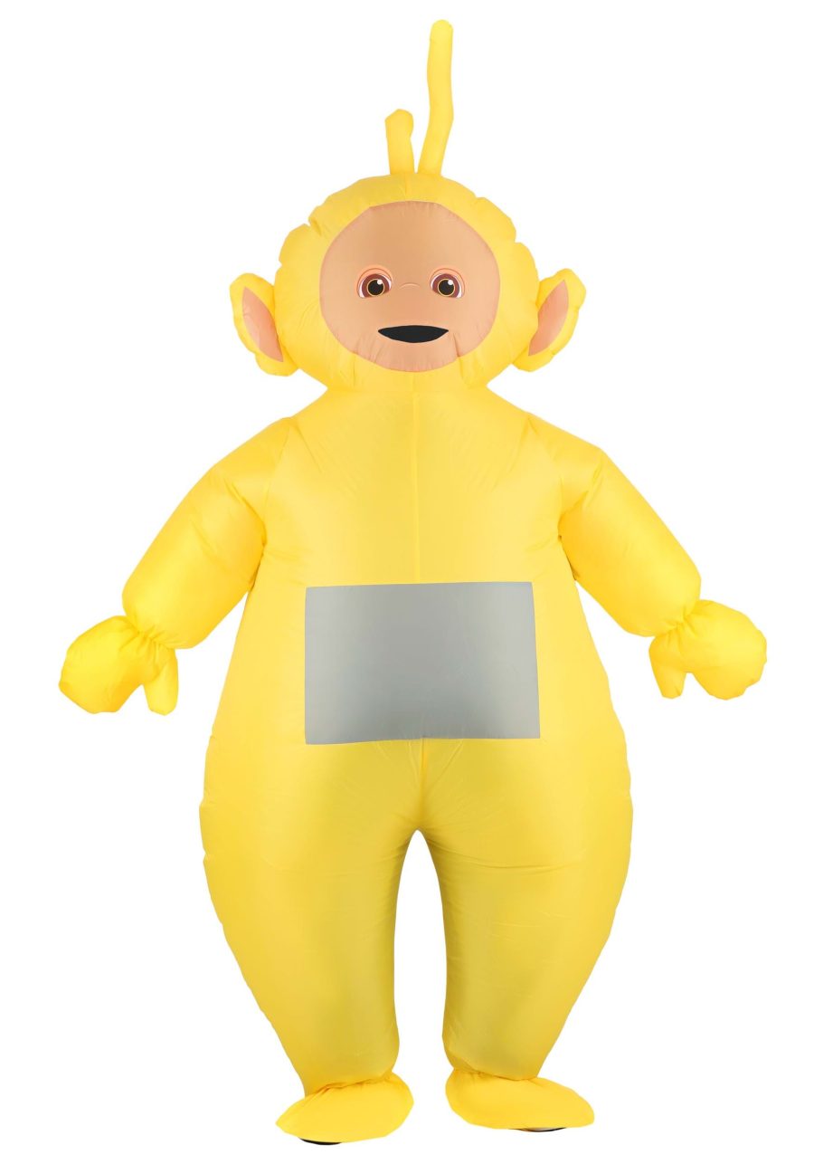 Adult Inflatable Laa-Laa Teletubbies Costume