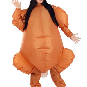 Adult Inflatable Roast Turkey Costume