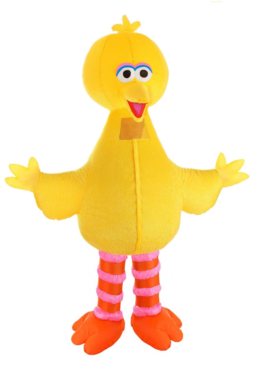 Adult Inflatable Sesame Street Big Bird Costume