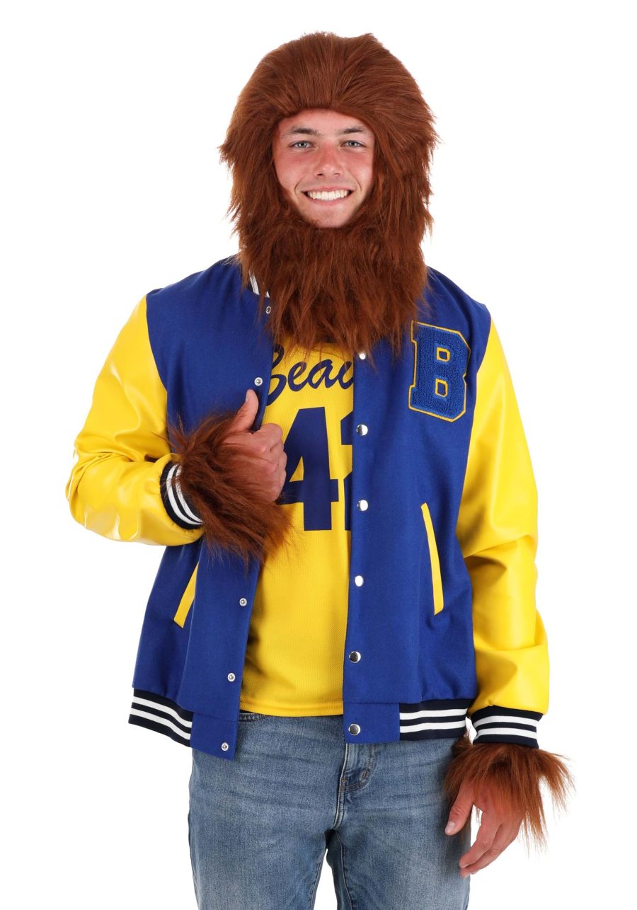 Adult Letterman's Jacket Teen Wolf Costume