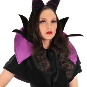 Adult Maleficent Headband and Collar Set