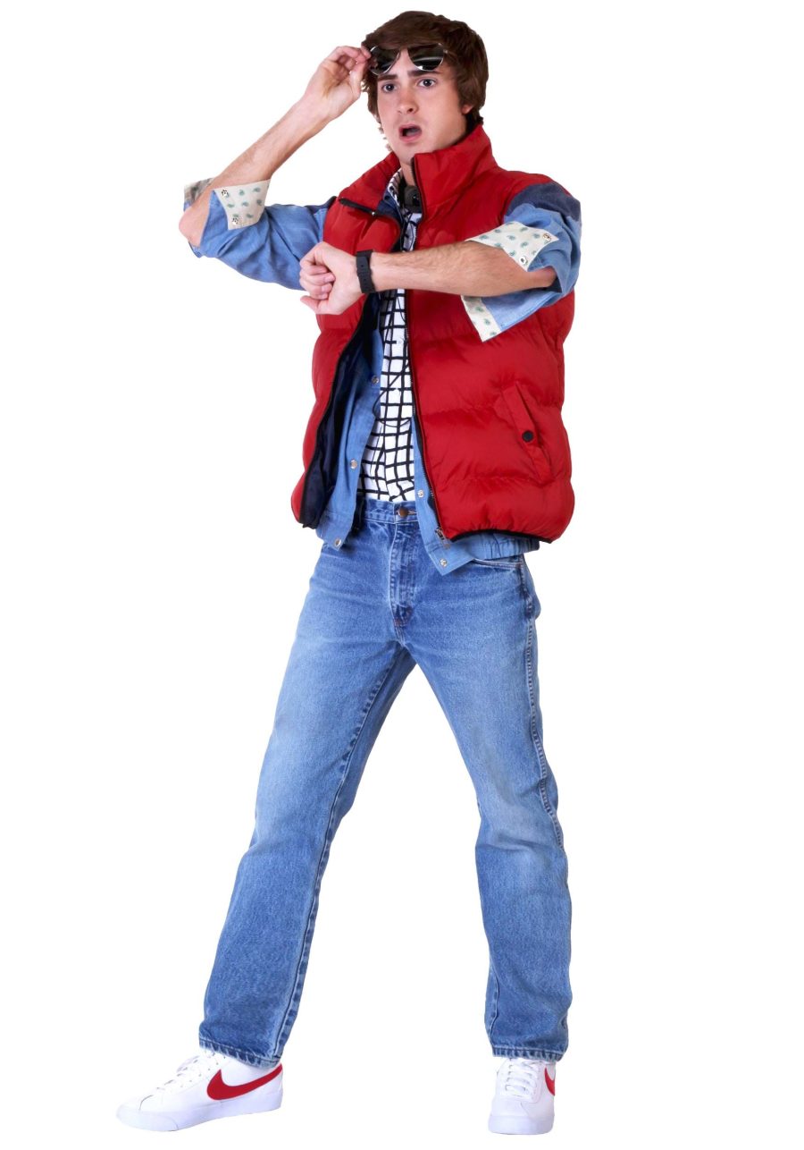 Adult Marty McFly Back to the Future Costume