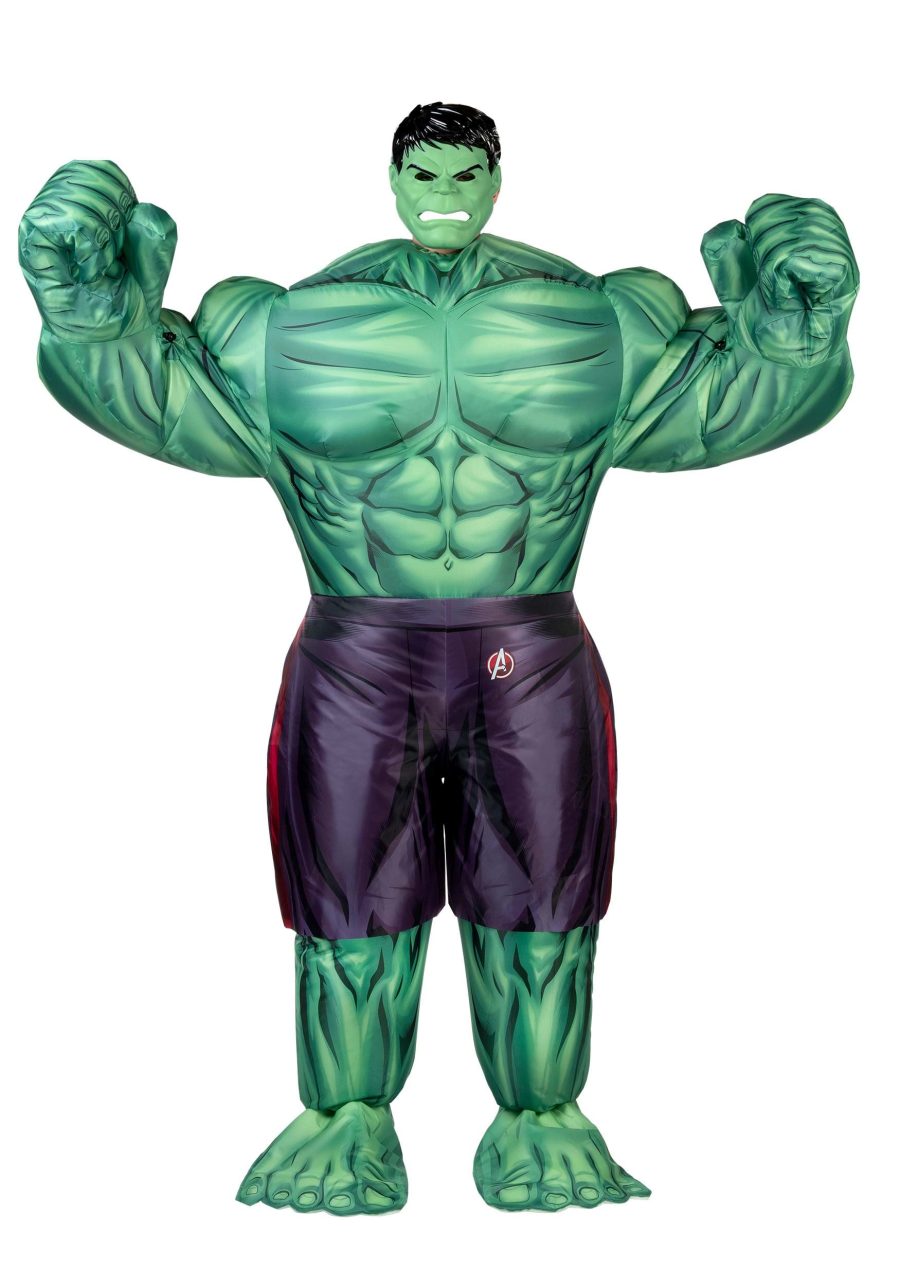 Adult Marvel Inflatable The Incredible Hulk Costume