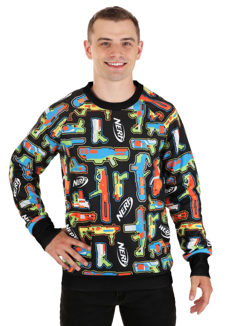 Adult Nerf Gun Sweater