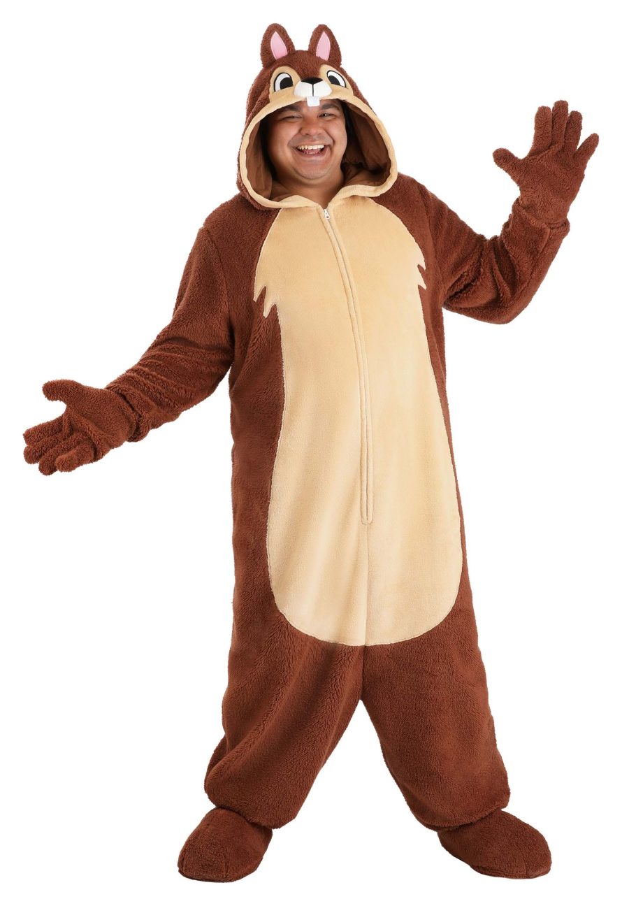 Adult Plus Size Disney Chip 'n Dale Chip Costume