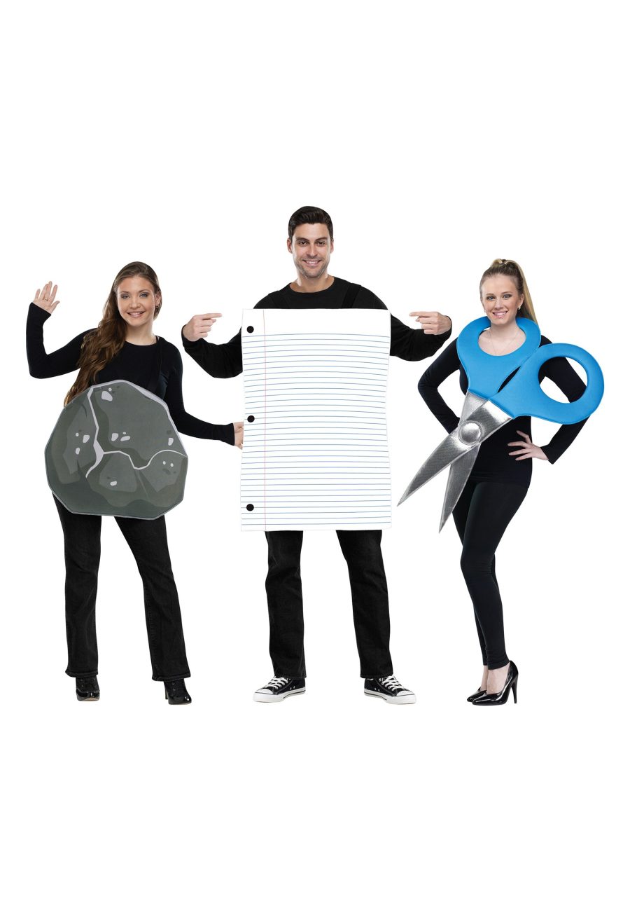 Adult Rock, Paper, Scissors Costume