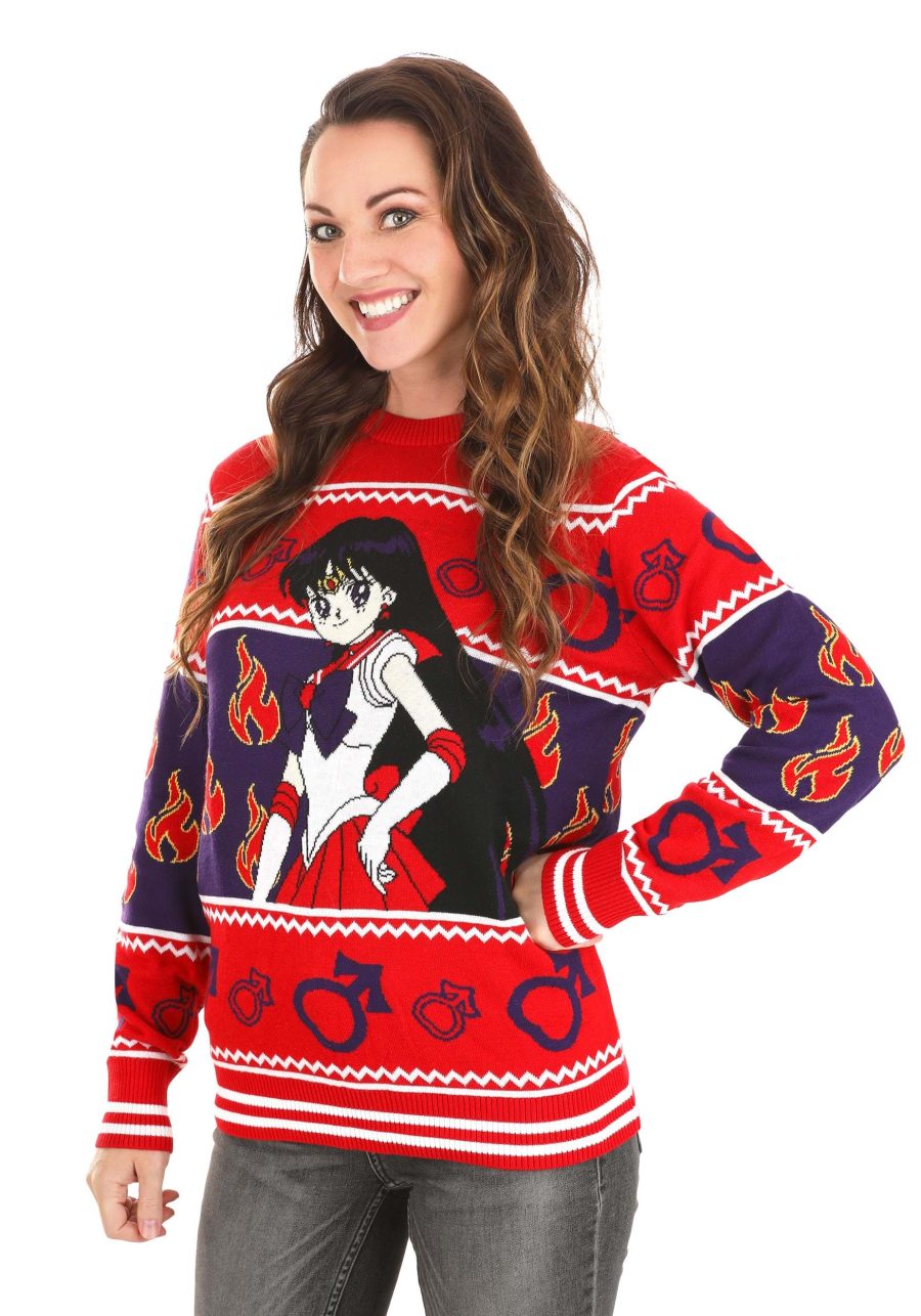 Adult Sailor Mars Ugly Sweater