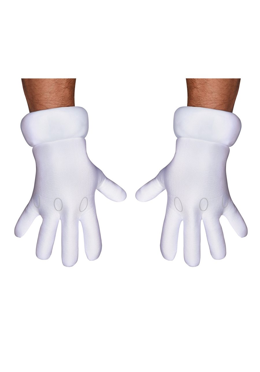 Adult Super Mario Hands