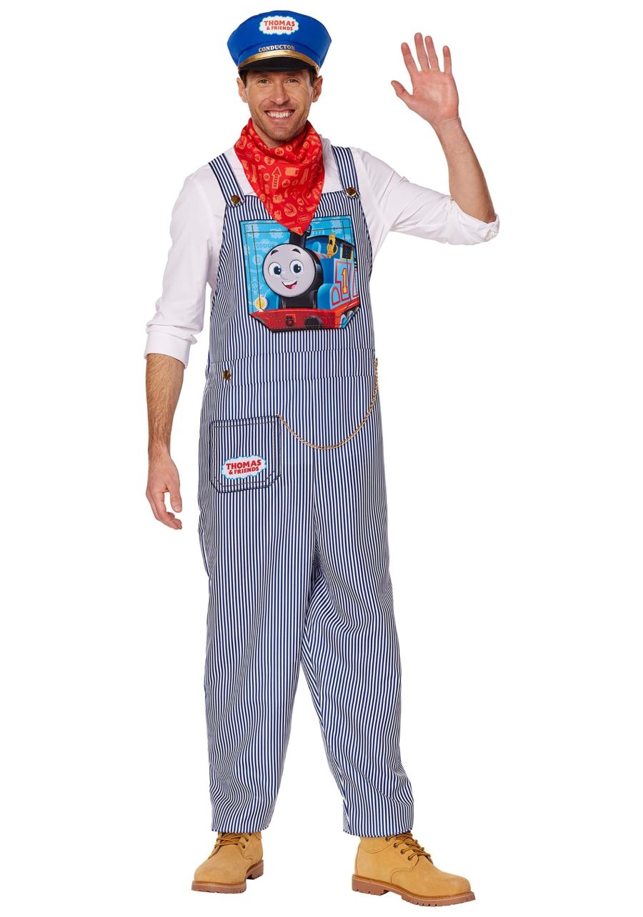 Adult Thomas the Tank Engine Conductor Costume