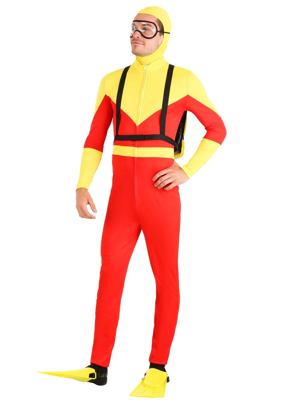 Adult's Sunny Scuba Diver Costume