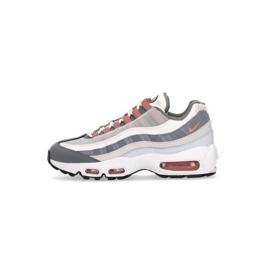 Air Max 95 Vast Grey/red Stardust/cool Grey. Low Men's Shoe