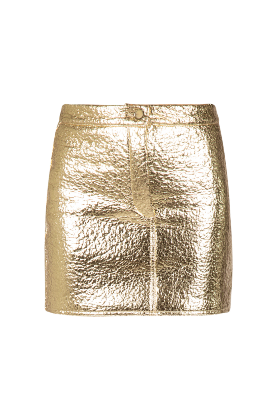 Alysi - Mini Skirt - 440198 - Gold