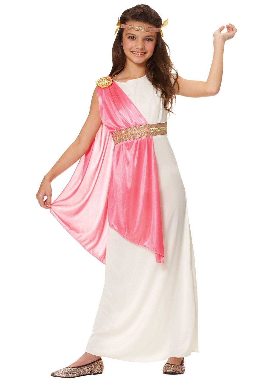 Ancient Roman Empress Costume for Girls