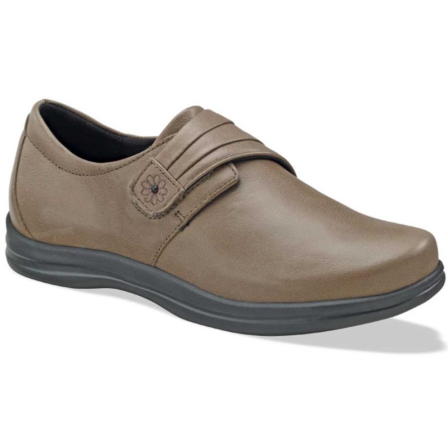 Apex Petals A832W Casual - Women's Comfort Therapeutic Diabetic Shoe - Casual Walking - Medium - Extra Wide - Extra Depth for Orthotics