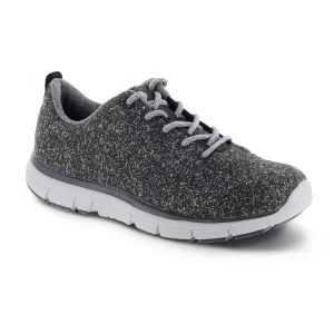 Apex Shoes A8100W Athletic Wool Lace Up Shoe - Women's Comfort Therapeutic Shoe - Medium - Extra Wide - Extra Depth for Orthotics