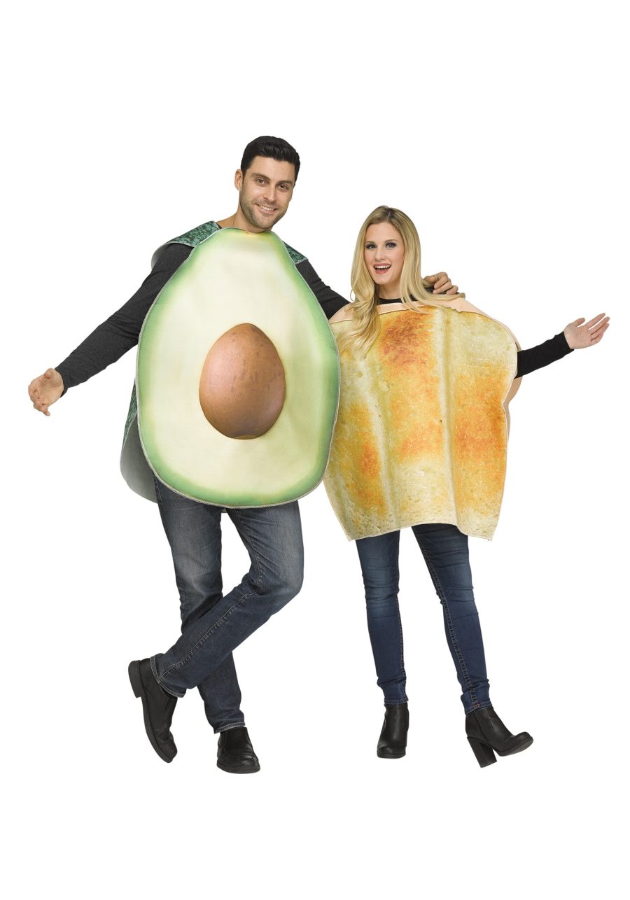 Avocado & Toast Costume for Adults