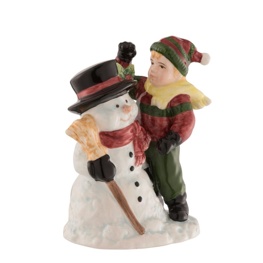 Aynsley Snowman and Boy