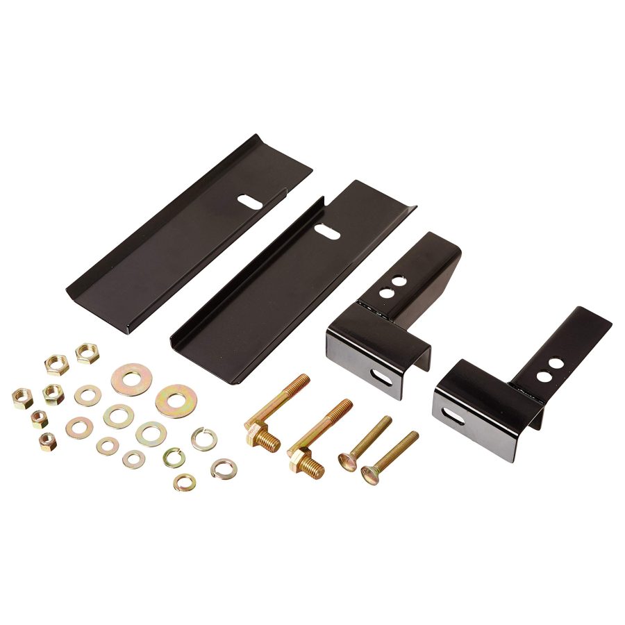 BACKRACK 30117 Hardware Kit for use w/Standard Bed, Black, No Drill Fits 2002-2024 RAM 2500/3500 All Beds; 2002-2024 RAM 1500 6.5FT & 8FT Bed