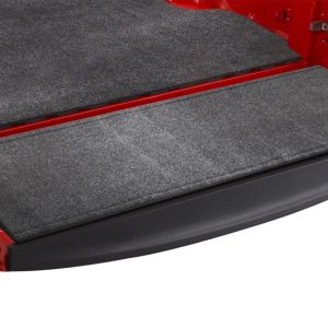 BEDRUG BMT19TG Tailgate Mat; Direct-Fit; Dark Gray; Carpet-Like Polypropylene