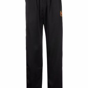 BEL-AIR ATHLETICS Logo Embroidered Track Pants Black