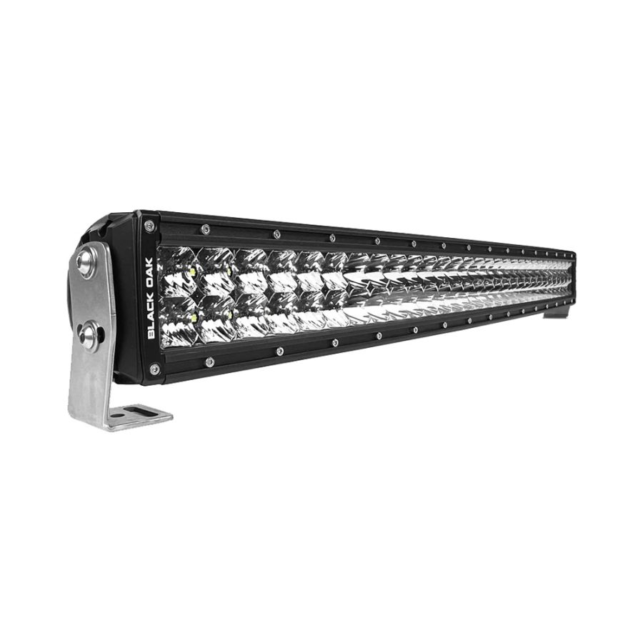 BLACK OAK 30CC-D5OS Pro Series 3.0 Curved Double Row 30 INCH LED Light Bar - Combo Optics - Black Housing