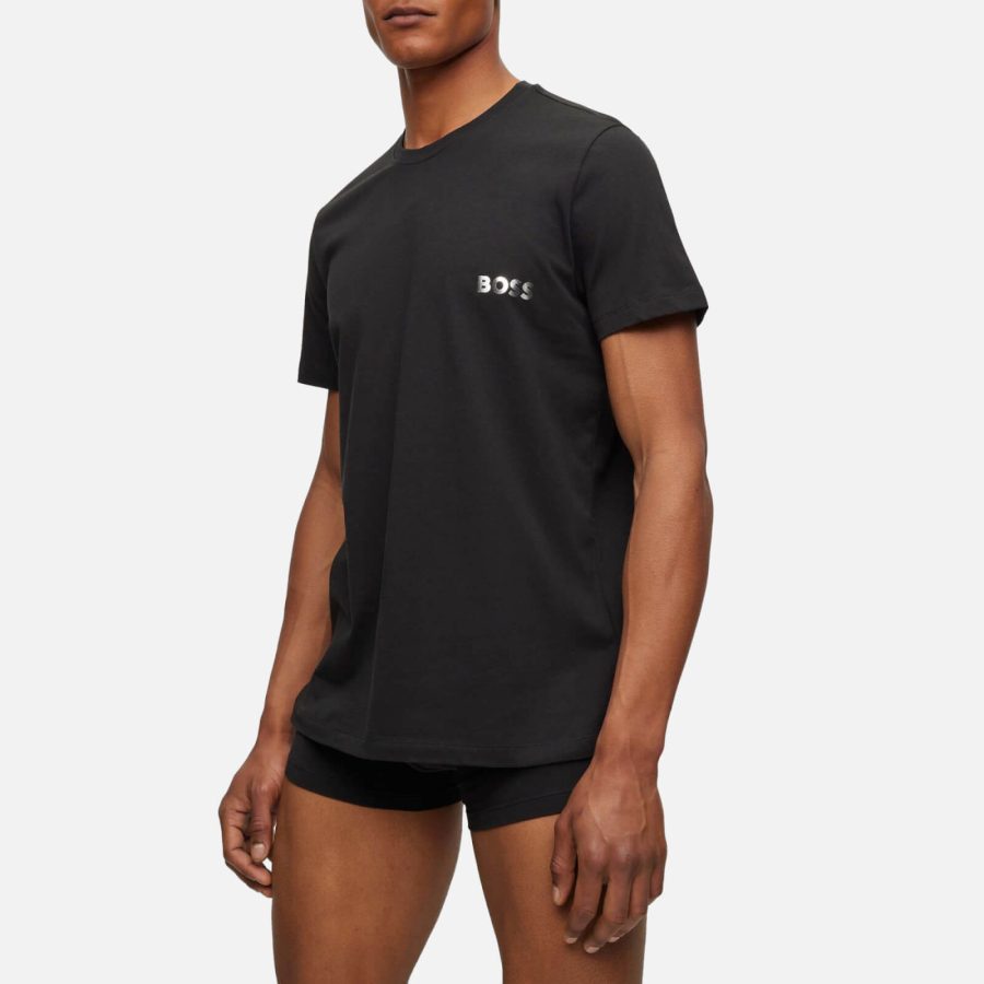 BOSS Bodywear Cotton-Jersey T-Shirt & Boxer Trunk Gift Set - S