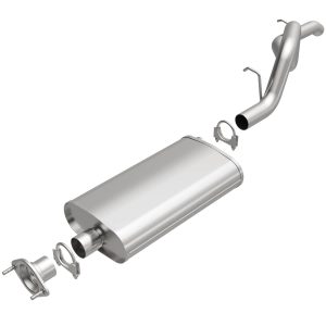 BRE EXHAUST 106-0002 Direct-Fit Replacement Exhaust System For 1997-2006 Jeep Wrangler