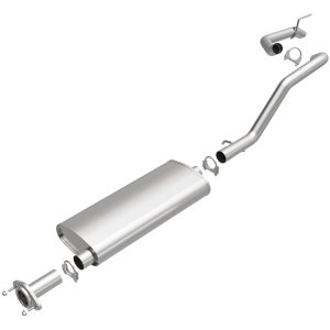 BRE EXHAUST 106-0014 Direct-Fit Replacement Exhaust System For 2005-2010 Jeep