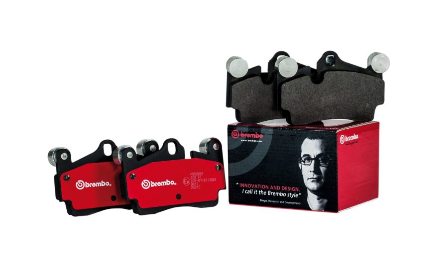 BREMBO P85072N Brake Pad; NAO; FMSI Number D768-7709; Ceramic; Set Of 4