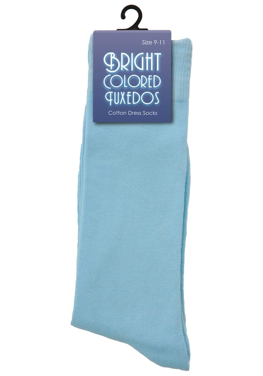 Baby Blue Dress Socks